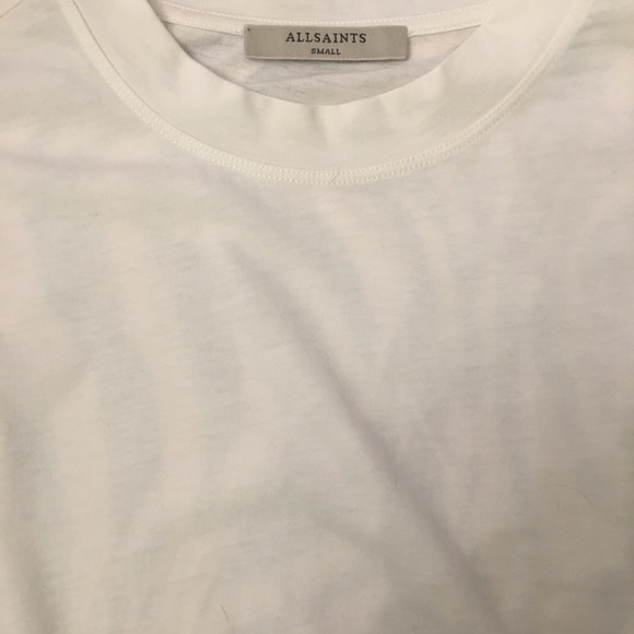 Allsaints sleeveless shirt with pleat detail - Picture 4 of 5